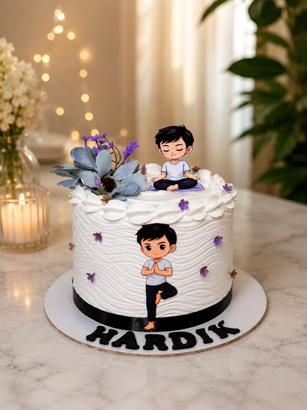 Mixed Berry Birthday Cake